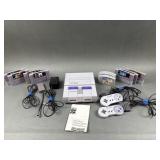 Super Nintendo Console with Controllers & Games
