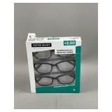 3pk Foster Grant Reading Glasses