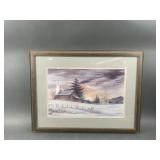 Signed & Numbered Larry Burton Print