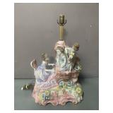 Made In Italy Porcelain Lamp