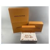 4 Louis Vuitton Empty Boxes