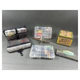 Fishing Lure Set, Bait Canteen & Pflueger Pole