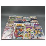 24 Marvel & DC Mixer Comics