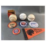 1959 Detroit Tigers Team Sign Baseball & More