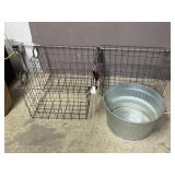 Home Goods Laundry Baskets & Metal Wash Bucket
