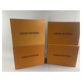 4 Louis Vuitton Empty Boxes