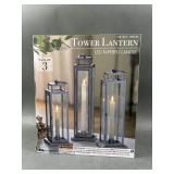 Evergreen Tower Lantern 3 Pack