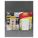Scotch Floor Protectors & Command Picture Strips
