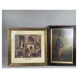 2 - Framed Vintage Prints