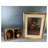 (2) Framed Religious Prints