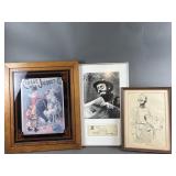 (3) Clown Prints