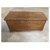 Antique Wood Storage Chest