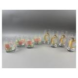 Franciscan Glass Tumblers & Culver High Balls