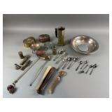 Flatware, Brass Boxes & More