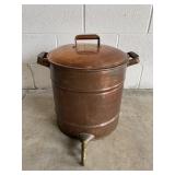 Antique Vintage Copper Water Urn