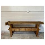 Antique Carpenters Workbench