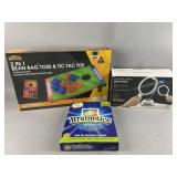 Bean Bag Toss Game, Brain Game, & More