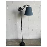Vintage Decorative Wrought Iron Floor Lamp