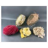Vintage Pillbox Hats  & More