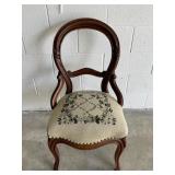 Antique Victorian-era Parlor Balloon  Chair