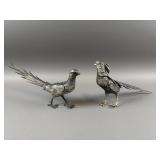Antique SilverPlate  Pheasants