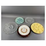 Vintage Egg Plates & More