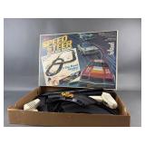 Vintage AFX Speed Steer Racing Track Toy Kit