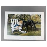 Numbered & Signed Lithograph