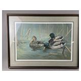 Framed/Signed/#  Lithograph by J. Foote