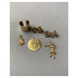 Tested 14K Gold Charms & Pins
