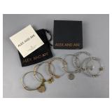 (6) Alex and Ani Bracelets