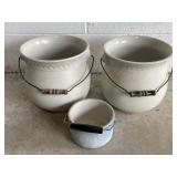 Antique Ironstone Slop Pots & More