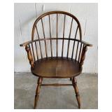 Antique Wooden Windsor Continuous Arm Chair