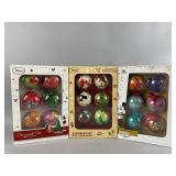 (3) Disney Unopened Ornament Sets