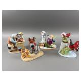 (4) Limited Edition Disney Figurines