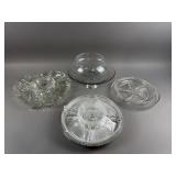 Glass Serving Platters & More