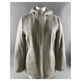 Womenï¿½s Gap Wool Blend Hooded Coat