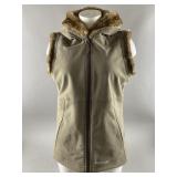 Womenï¿½s Marmot Furlong faux Fur Hooded Vest