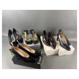 Womenï¿½s Black & Brown Shoes Size 8