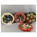 (3) Disney Mickey Mouse Ornament Sets