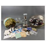 Buttons, Buttons, Buttons & More