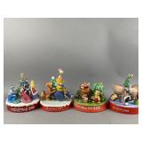 Disney Grolier Collectibles Christmas Figurines