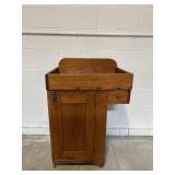 Antique Wooden Dry Sink