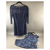 Lily Pulitzer & Anne Klein Size 8 Navy Dresses
