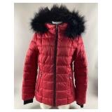 Nautica Faux Fur Trim Hooded Midweight Puffer Jkt