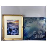 Framed Artwork of Nubble Lighthouse & More
