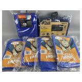 Lot of Assorted Sized Tarps