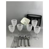Acrylic Lente Goblets, Waverly Bowls & More