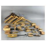 Wooden Shoe Trees & Wooden Hangers