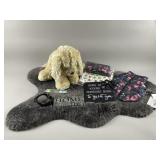 NWT LuxeFaux Fur Rug, Dog Vest & More
